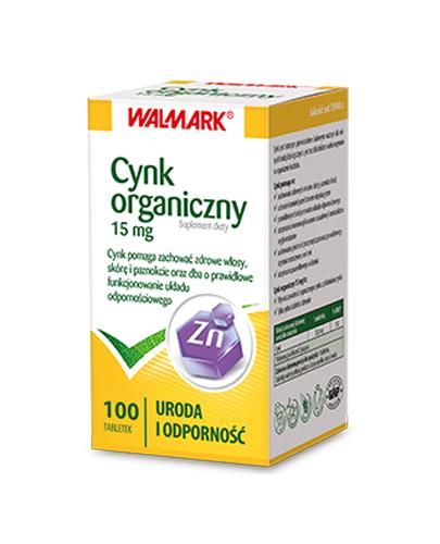  WALMARK CYNK ORGANICZNY 15 mg, 100 tabletek - Apteka internetowa Melissa  