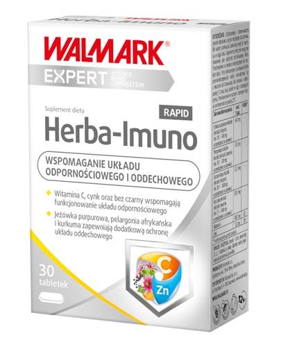  WALMARK HERBA-IMUNO RAPID - 30 tabl. Wsparcie dla układu odpornościowego i oddechowego. - Apteka internetowa Melissa  