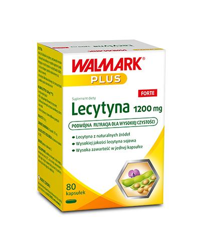  Walmark Plus Lecytyna Forte 1200 mg - 80 kaps. - cena, opinie, dawkowanie - Apteka internetowa Melissa  