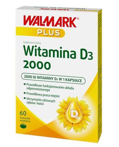  Walmark plus witamina D3 2000, 60 kaps., cena, opinie, wskazania - Apteka internetowa Melissa  