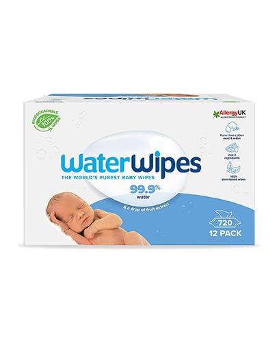  WaterWipes Bio Chusteczki nawilżane dla dzieci, 12 x 60 sztuk - Apteka internetowa Melissa  