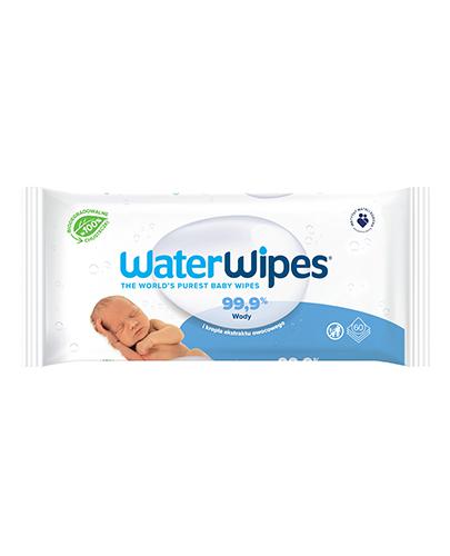  WaterWipes Chusteczki nawilżane 99,9% wody i kropla ekstraktu owocowego 100% biodegradowalne - 60 szt. - cena, opinie, stosowanie - Apteka internetowa Melissa  