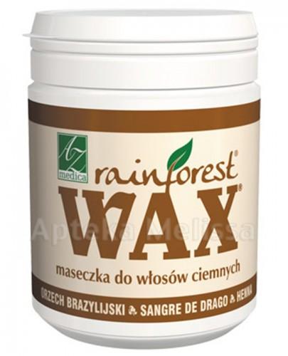 WAX RAINFOREST Maseczka do włosów ciemnych - 250 ml - cena, opinie, właściwości - Apteka internetowa Melissa