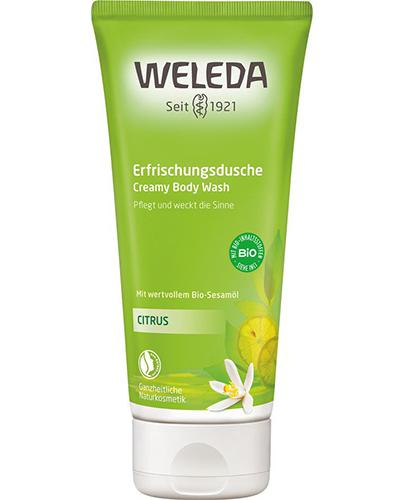 WELEDA CITRUS Kremowy płyn do mycia ciała - 200 ml - Apteka internetowa Melissa