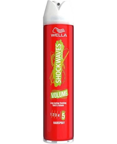  Wella Shockwaves Volume Lakier do włosów, 250 ml cena, opinie, skład - Apteka internetowa Melissa  