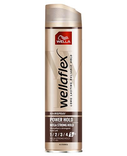  Wella Wellaflex Power Hold Spray do włosów, 250 ml cena, opinie, właściwości - Apteka internetowa Melissa  