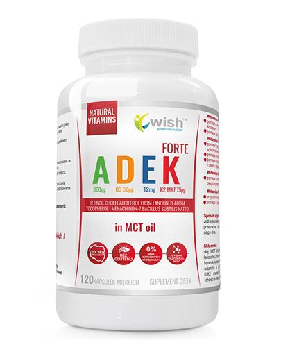 Wish ADEK Forte - 120 tabl. - cena, opinie, właściwości