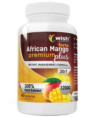 Wish African Mango Premium Plus - 60 tabl.- cena, opinie, właściwości - Apteka internetowa Melissa  