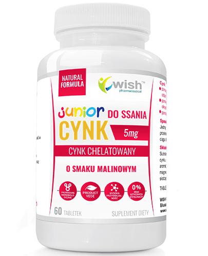  Wish Cynk Junior 5 mg tabletki do ssania - 60 szt. - cena, opinie, dawkowanie - Apteka internetowa Melissa  