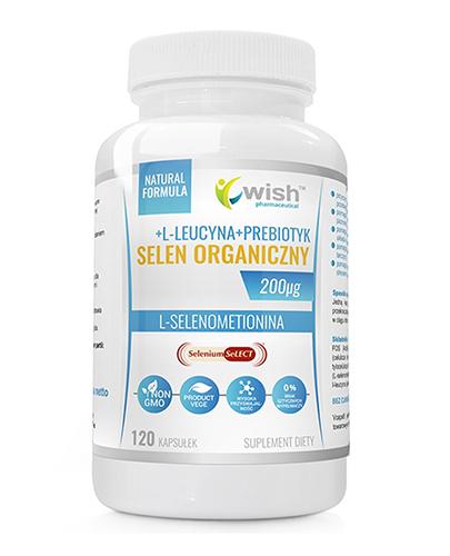  Wish Selen Organiczny 200 mcg + Glukonian Cynku 15 mg + Prebiotyk - 120 kaps. - cena, opinie, dawkowanie - Apteka internetowa Melissa  