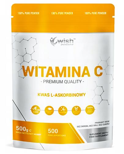  Wish Witamina C Kwas L-Askorbinowy - 500 g - cena, opinie, dawkowanie - Apteka internetowa Melissa  