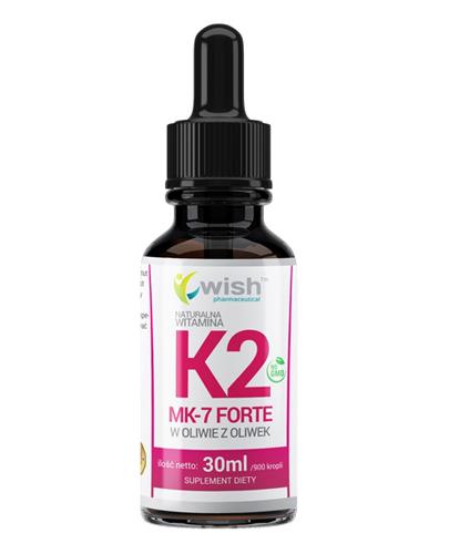  Wish Witamina K2  MK-7 Forte - 30 ml - cena, opinie, dawkowanie - Apteka internetowa Melissa  