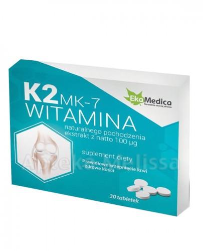 EKAMEDICA Witamina K2 - 30 tabl. - Apteka internetowa Melissa