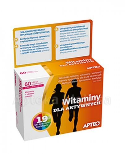 APTEO Witaminy dla aktywnych - 60 tabl. - Apteka internetowa Melissa