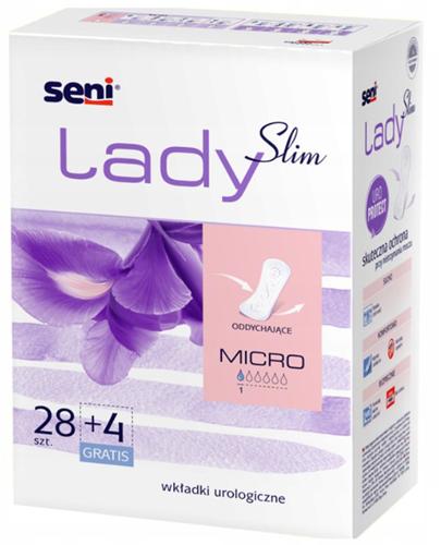  Seni Lady Slim Micro Wkładki urologiczne, 28 sztuk - Apteka internetowa Melissa  