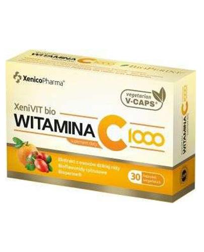 XENIVIT BIO Witamina C 1000 - 30 kaps. - Apteka internetowa Melissa