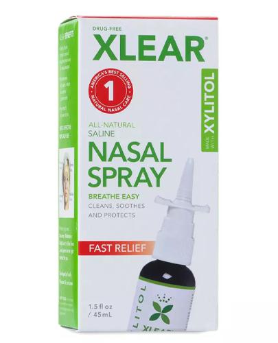  Xlear Płyn do płukania nosa, 45 ml, cena, opinie, właściwości - Apteka internetowa Melissa  