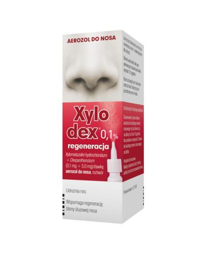 XYLODEX REGENERACJA 0,1% Aerozol do nosa - 10 ml