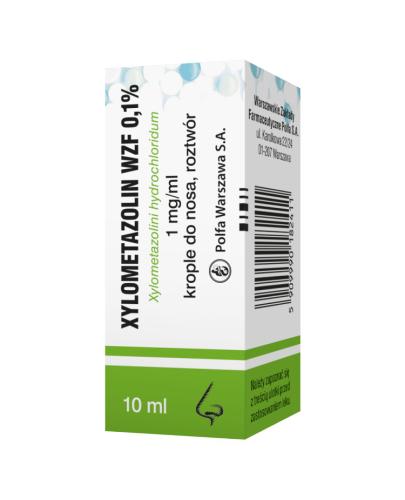  XYLOMETAZOLIN WZF 0,1%, 10 ml - Apteka internetowa Melissa  