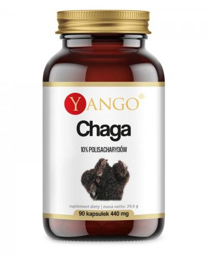  Yango Chaga 440 mg, 90 kaps., cena, opinie, właściwości - Apteka internetowa Melissa  