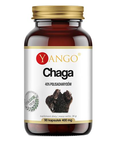  Yango Chaga 400 mg - 90 kaps. - cena, opinie, składniki - Apteka internetowa Melissa  
