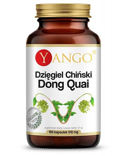  Yango Dzięgiel Chiński Dong Quai 510 mg, 100 kaps. cena, opinie, właściwości - Apteka internetowa Melissa  