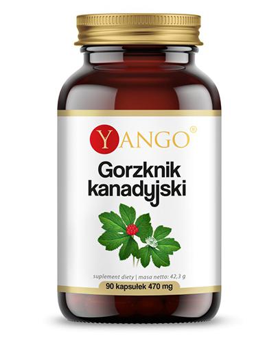  Yango Gorzknik kanadyjski 470 mg, 90 kaps. cena, opinie, skład - Apteka internetowa Melissa  