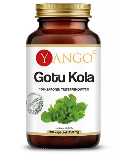  Yango Gotu Kola 450 mg - 100 kapsułek - Apteka internetowa Melissa  