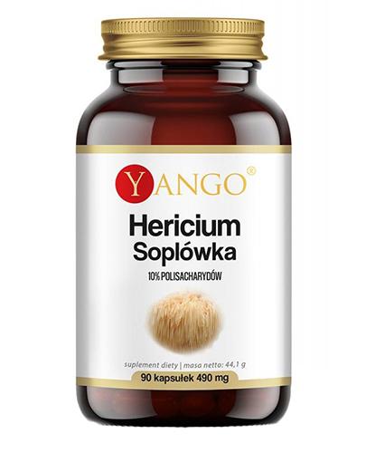  Yango Hericium Soplówka 490 mg - 90 kaps.- cena, opinie, składniki - Apteka internetowa Melissa  