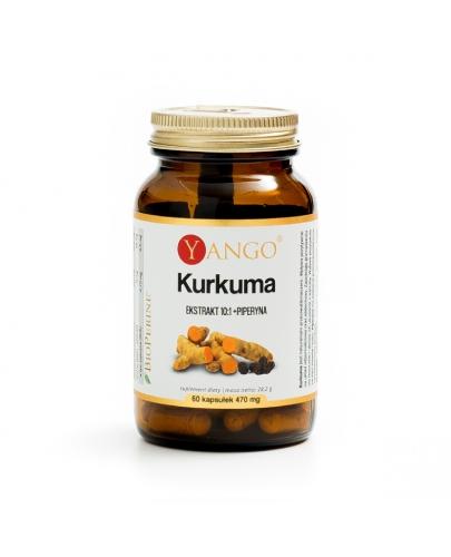  Yango Kurkuma 470 mg, 60 kapsułek - Apteka internetowa Melissa  