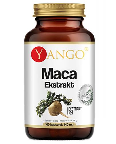  Yango Maca Ekstrakt 440 mg - 100 kaps. - cena, opinie, właściwości - Apteka internetowa Melissa  