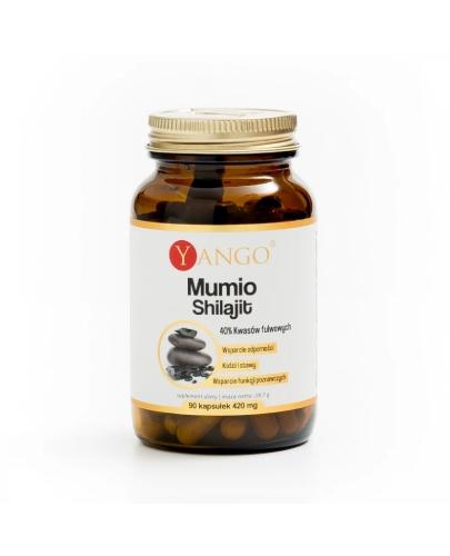  YANGO Mumio Shilajit 420 mg, 90 kapsułek  - Apteka internetowa Melissa  