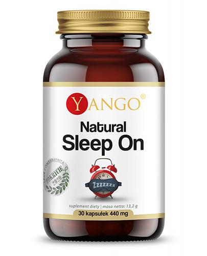  Yango Natural Sleep On - 30 kaps. - cena, opinie, wskazania - Apteka internetowa Melissa  