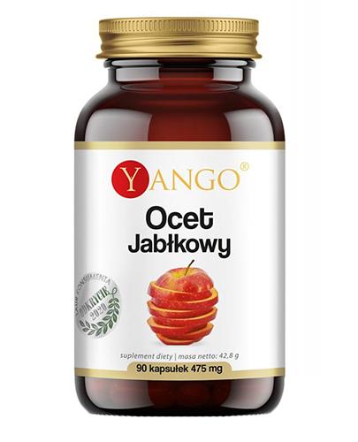 Yango Ocet jabłkowy 475 mg - 90 kaps. - cena, opinie, wskazania - Apteka internetowa Melissa