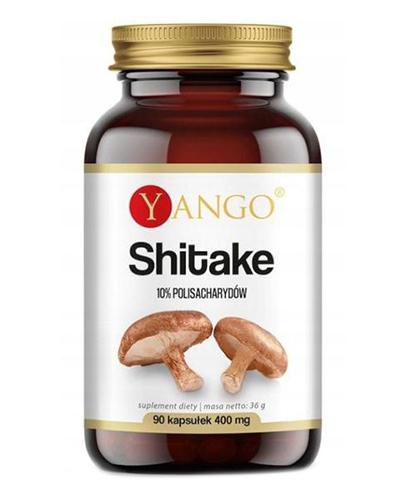  Yango Shitake ekstrakt 10% polisacharydów, 90 kaps., cena, opinie, właściwości - Apteka internetowa Melissa  