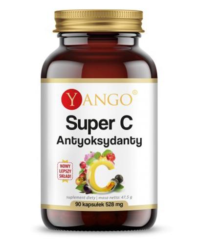  Yango Super C Antyoksydanty 528 mg - 90 kaps. - cena, opinie, właściwości - Apteka internetowa Melissa  