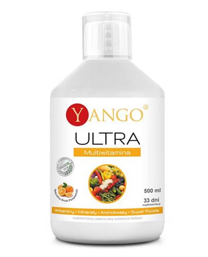 Yango Ultra Multiwitamina - 500 ml - cena, opinie, wskazania - Apteka internetowa Melissa  