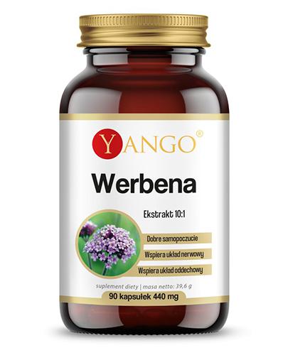 Yango Werbena - 90 kaps. - cena, opinie, właściwości - Apteka internetowa Melissa