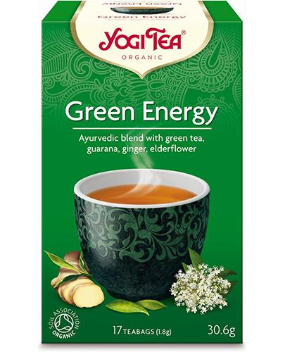  Yogi Tea Organic GREEN ENERGY Zielona energia BIO - 17 sasz. - cena, opinie, właściwości - Apteka internetowa Melissa  