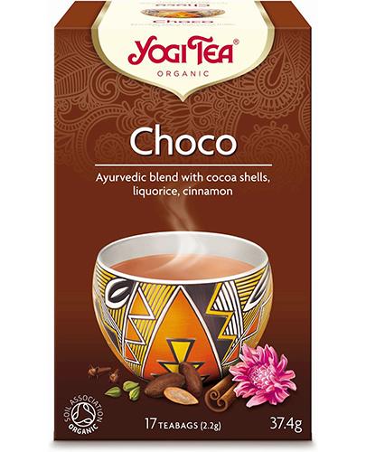  Yogi Tea Organic CHOCO Czekoladowa BIO - 17 sasz. - cena, opinie, stosowanie - Apteka internetowa Melissa  