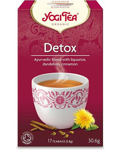  Yogi Tea Organic DETOX Detox BIO, 17 saszetek - Apteka internetowa Melissa  