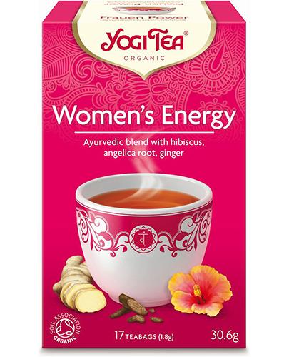  Yogi Tea Organic WOMEN'S ENERGY Dla kobiety: Energia BIO - 17 sasz. - cena, opinie, stosowanie - Apteka internetowa Melissa  