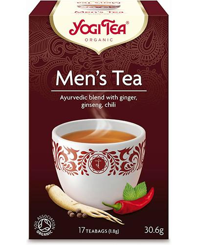  Yogi Tea Organic MEN'S TEA Dla mężczyzny BIO - 17 sasz. - cena, opinie, właściwości - Apteka internetowa Melissa  