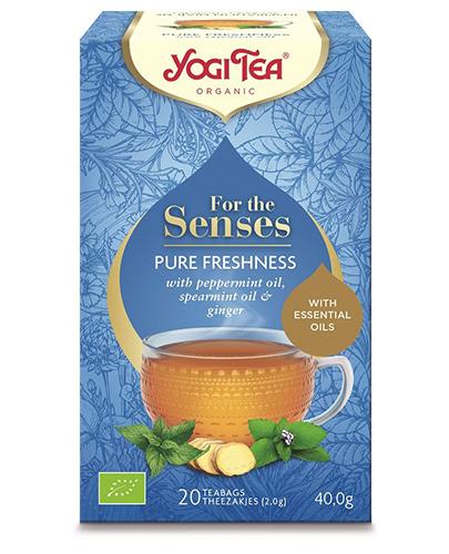 Yogi Tea For the Senses Herbata Fresh Inspiration Czysta świeżość BIO, 17 saszetek - Apteka internetowa Melissa  