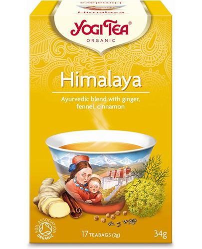 Yogi Tea Organic HIMALAYA Z Himalajów BIO - 17 sasz. - cena, opinie stosowanie - Apteka internetowa Melissa  
