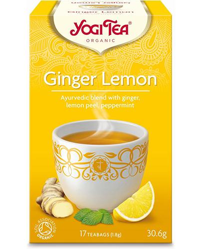  Yogi Tea Organic GINGER LEMON Imbirowo-cytrynowa BIO - 17 sasz. - cena, opinie, właściwości - Apteka internetowa Melissa  