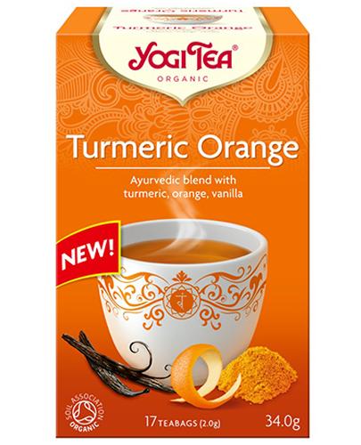  Yogi Tea Organic TURMERIC ORANGE Kurkuma Pomarańcza BIO - 17 sasz. - cena, opinie, stosowanie - Apteka internetowa Melissa  