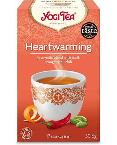  Yogi Tea Organic HEARTWARMING Radość życia BIO - 17 sasz. - cena, opinie, stosowanie - Apteka internetowa Melissa  