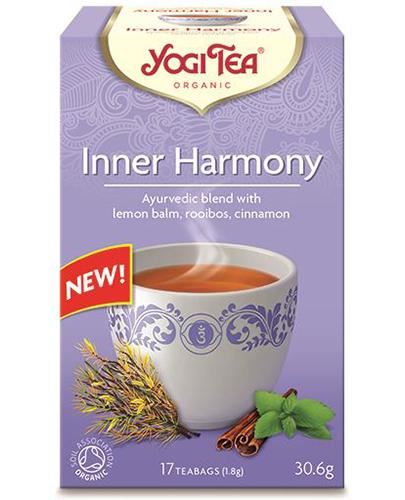  Yogi Tea Organic INNER HARMONY Wewnętrzna harmonia BIO - 17 sasz. - cena, opinie, stosowanie - Apteka internetowa Melissa  