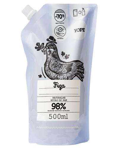 YOPE Figa Mydło w płynie, zapas - 500 ml - Apteka internetowa Melissa